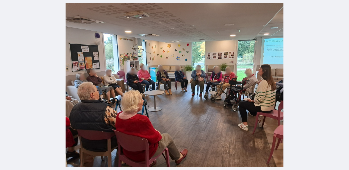 Atelier nutrition seniors pendant la semaine du goût